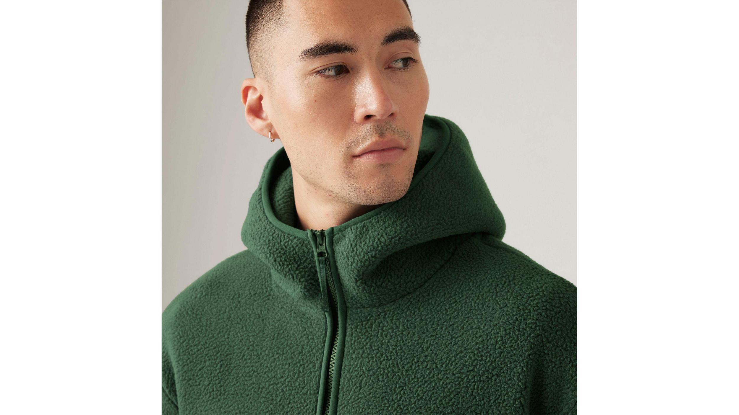 Hooded Sherpa Pullover Product Image