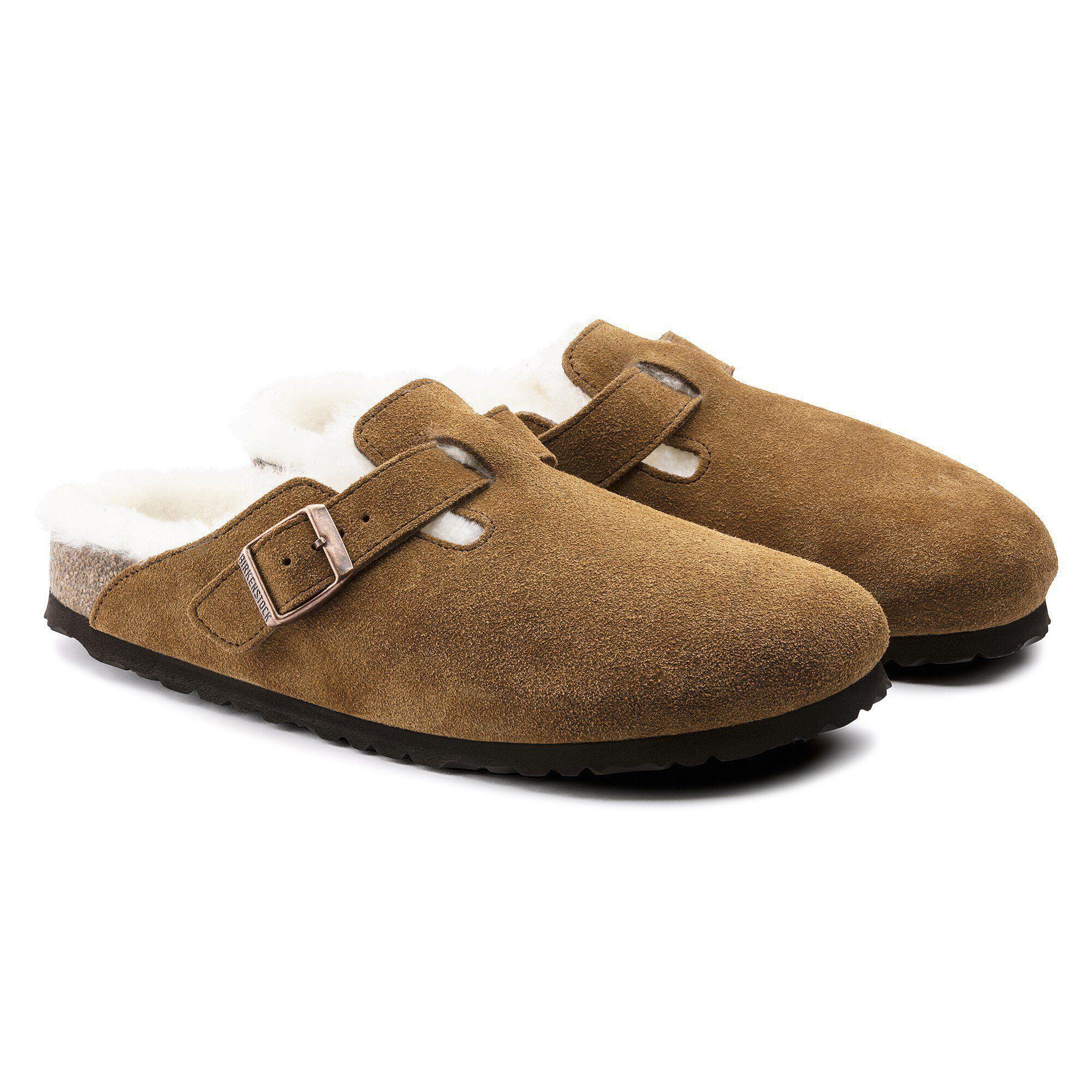 Boston Shearling Suede Leather Product Image