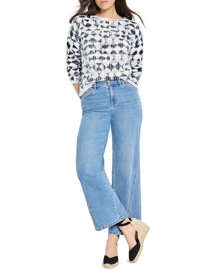 Women's NIC+ZOE Textured Diamond Sweater Product Image