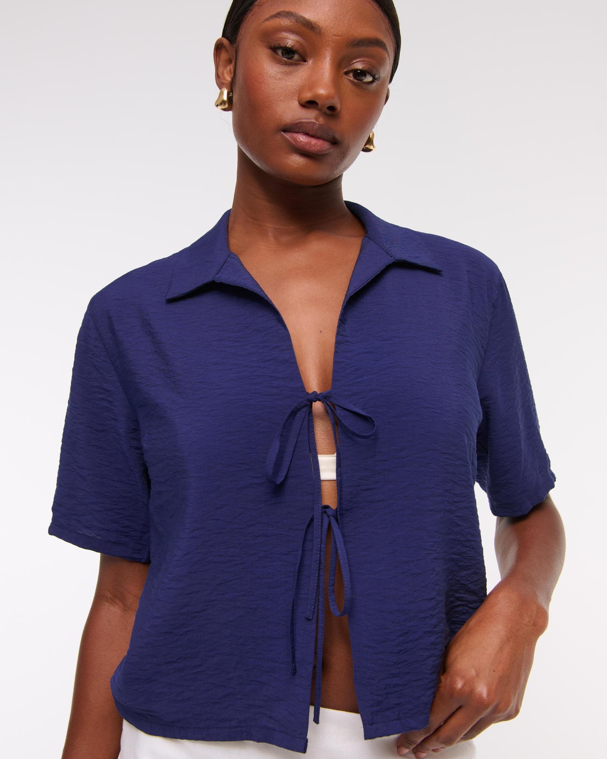 Tie-Front Top Product Image