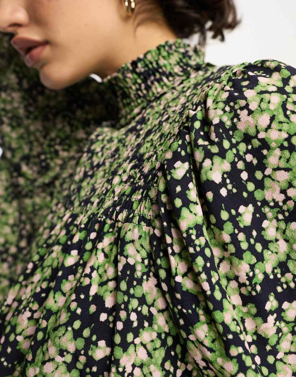 Whistles shirred smock dress Product Image