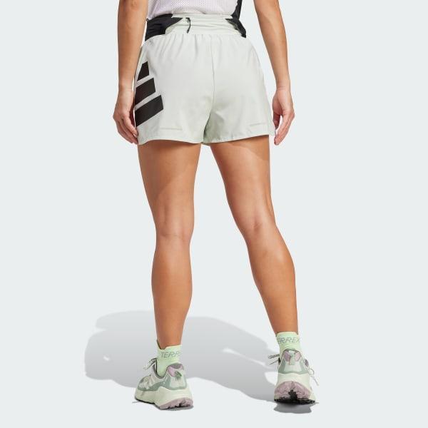 adidas Xperior Shorts Linen Green XS 3 Womens Product Image