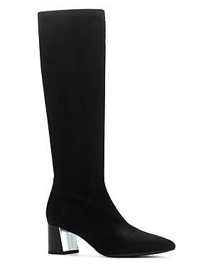 Donald Pliner Womens Leather Snake Embossed Tall Boots Product Image
