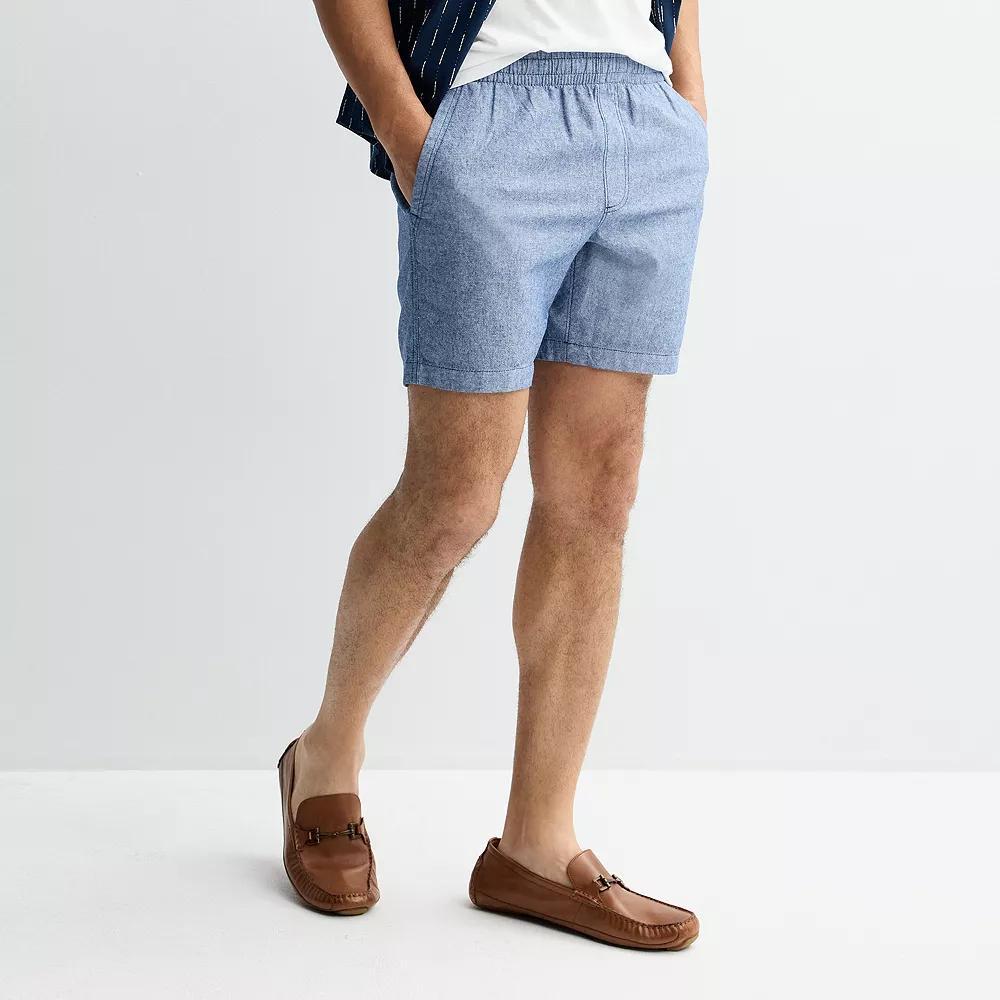 Men's Sonoma Goods For Life® 7" Everyday Pull-On Shorts, Size: Large 7 INCH, Admiral Blue Product Image