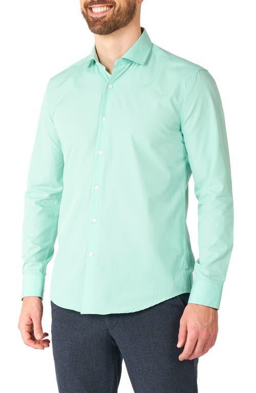 Men's OppoSuits Modern-Fit Dress Shirt, Size: Medium, Green Product Image