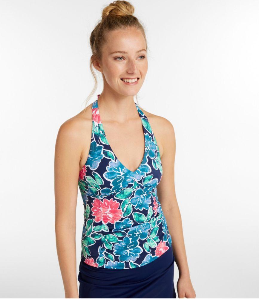 
                            
                                
                                    
                                
                            Women's BeanSport Swimwear, Halter Tankini Top Print
                         Product Image