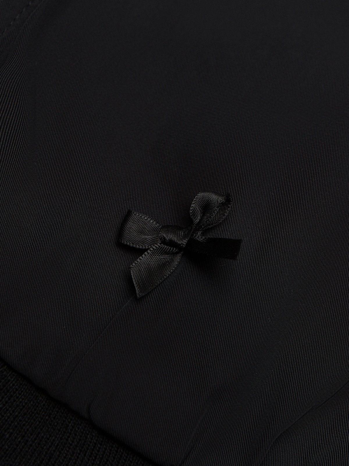 Aelfric Eden Lace Bow Hooded Jacket Female Product Image
