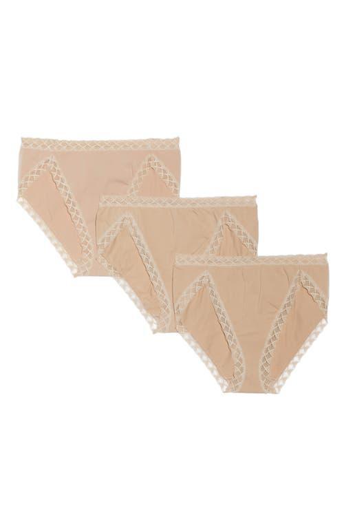 Natori Bliss French Cut Bikinis, Set of 3 Product Image