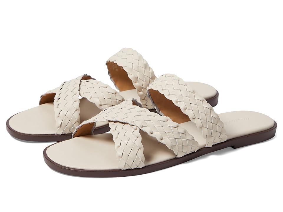Madewell Trace X Band Sandals-Woven Eco Oil Veg (Ecru) Women's Sandals Product Image