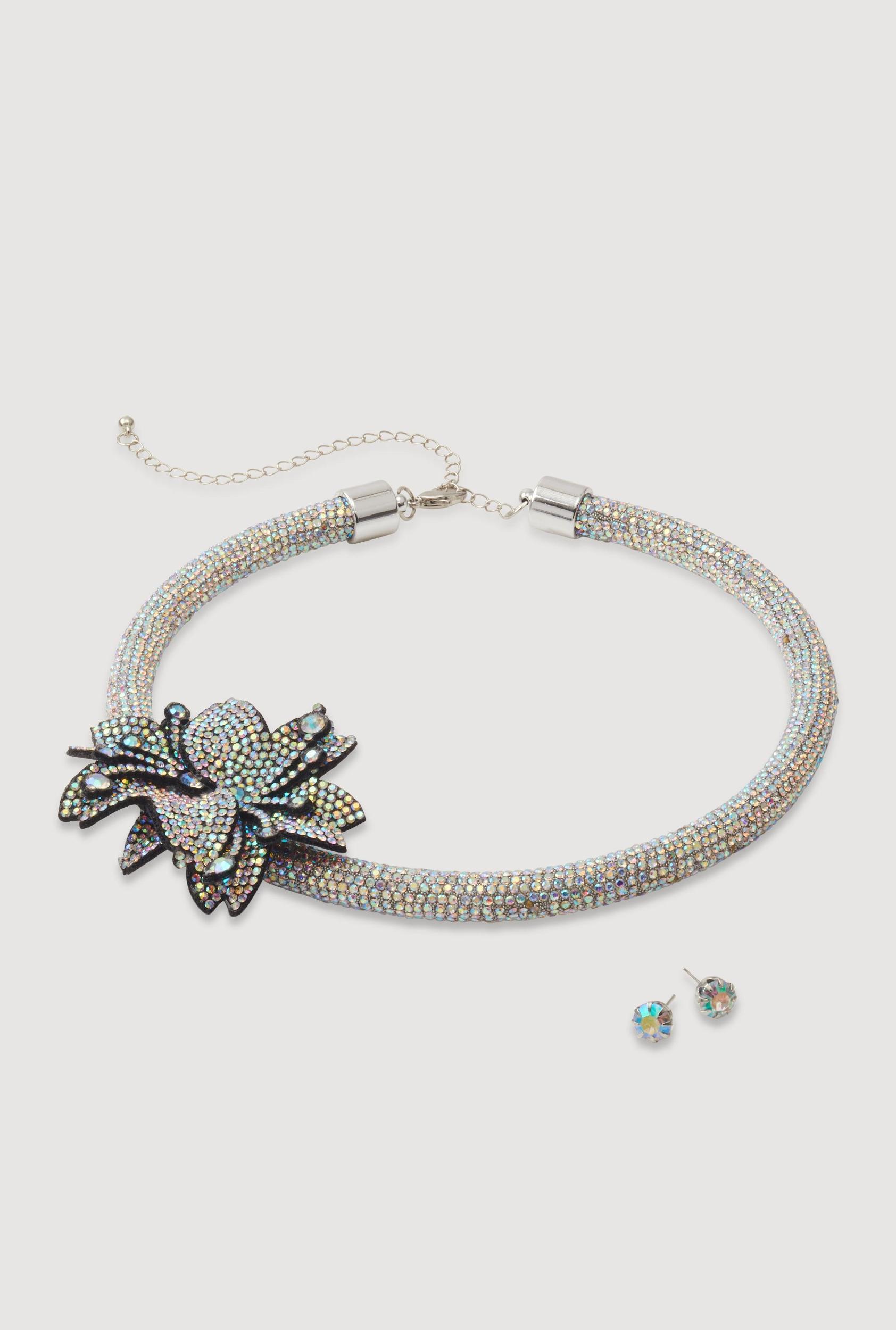 Blessed Cubic Zirconia Layered Necklace Female Product Image