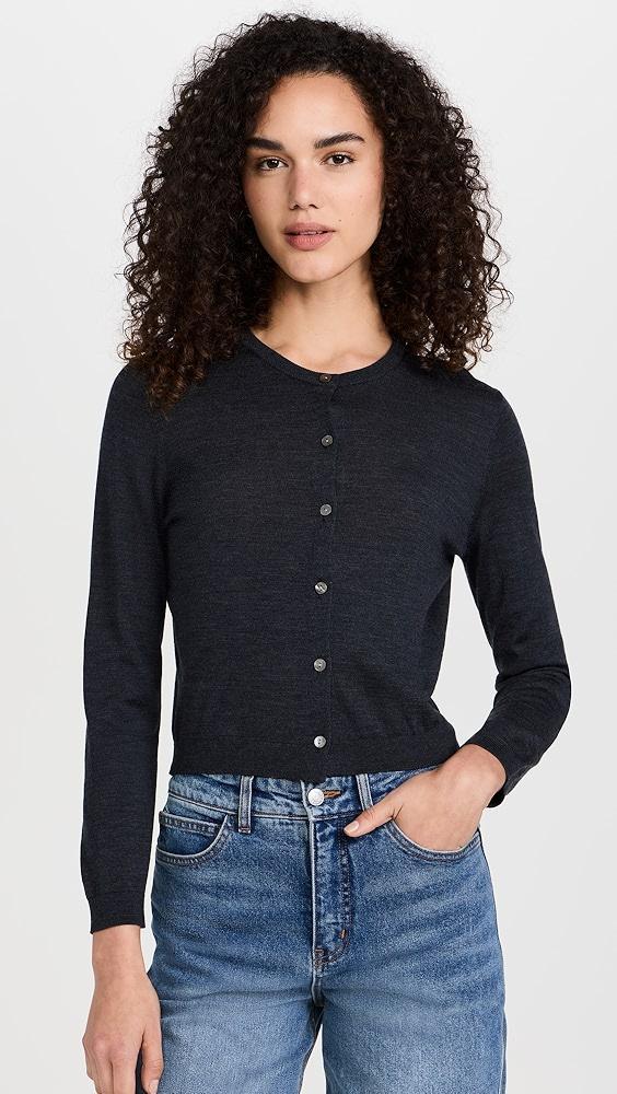 Theory Crop Crew Cardigan | Shopbop Product Image