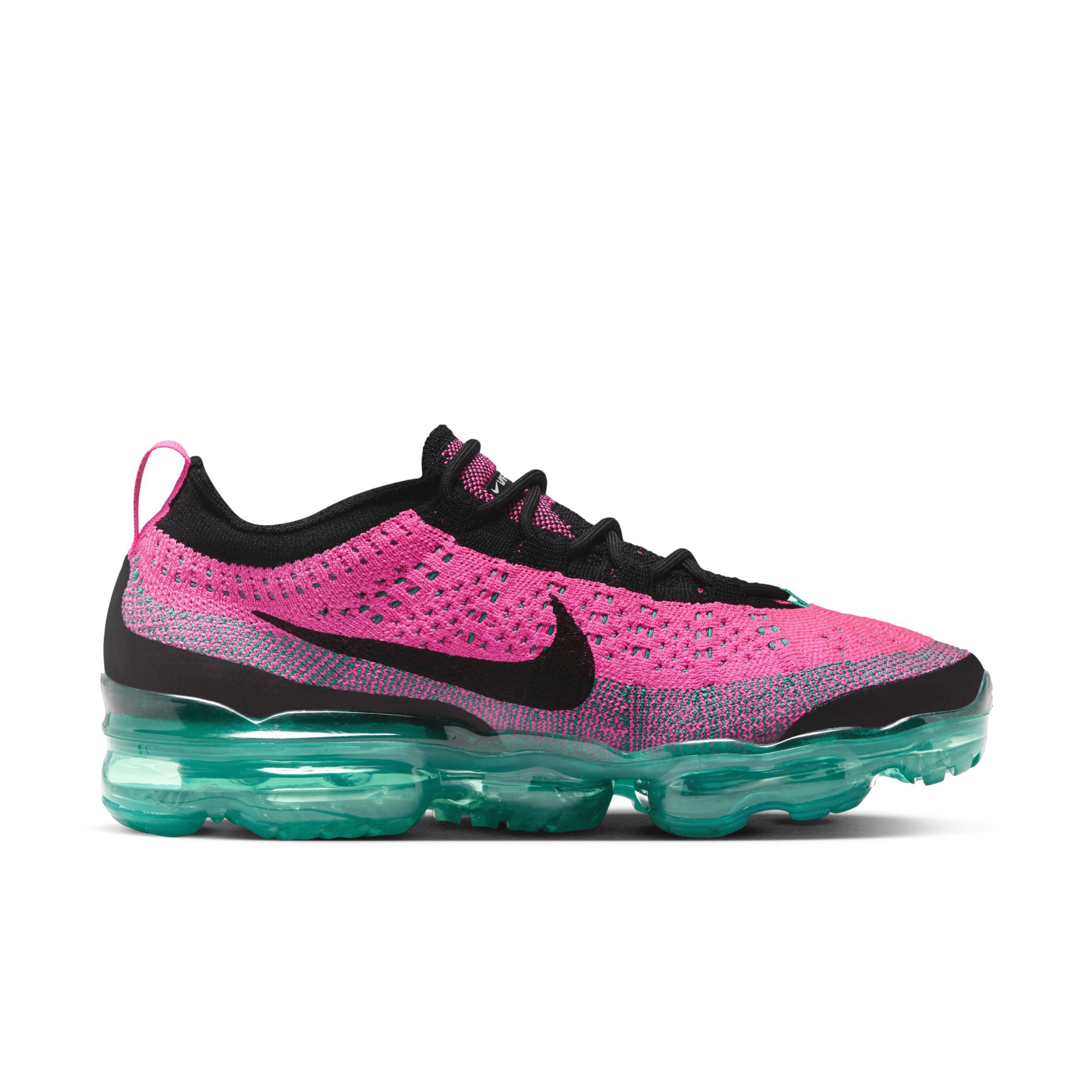 Nike Womens Air Vapormax Flyknit 2023 - Shoes Green/Black Product Image