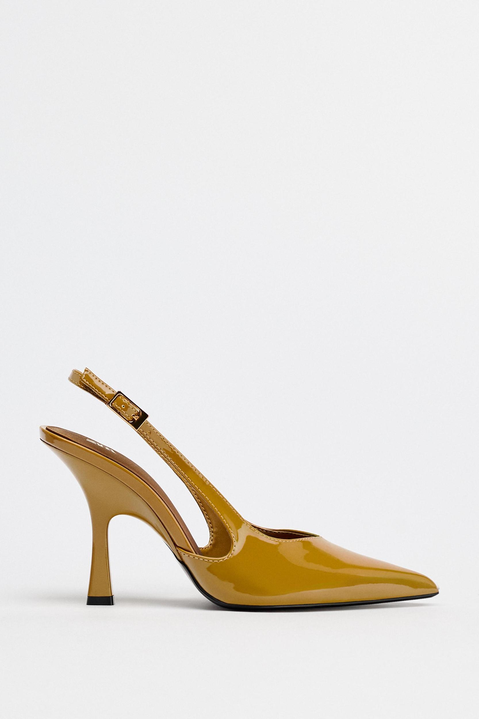 PATENT SLINGBACK HIGH HEELS Product Image