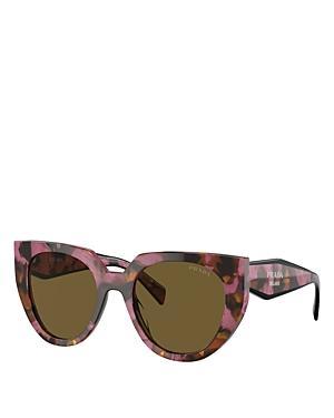 Prada Womens PR 14WS 52mm Tortoise Cat Eye Sunglasses Product Image