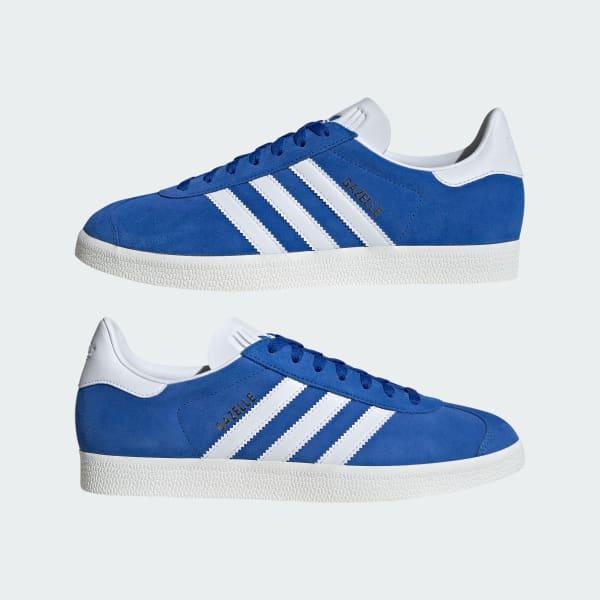 adidas Gazelle Shoes Blue 6.5 Mens Product Image
