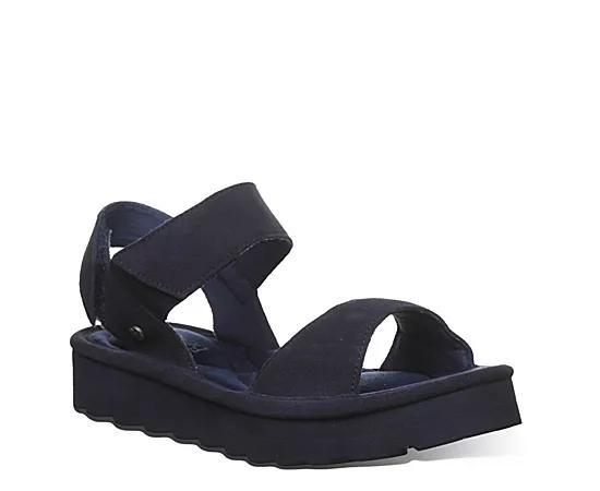 Bearpaw Crest Women's Slingback Platform Sandals, Size: 6, Cadet Product Image