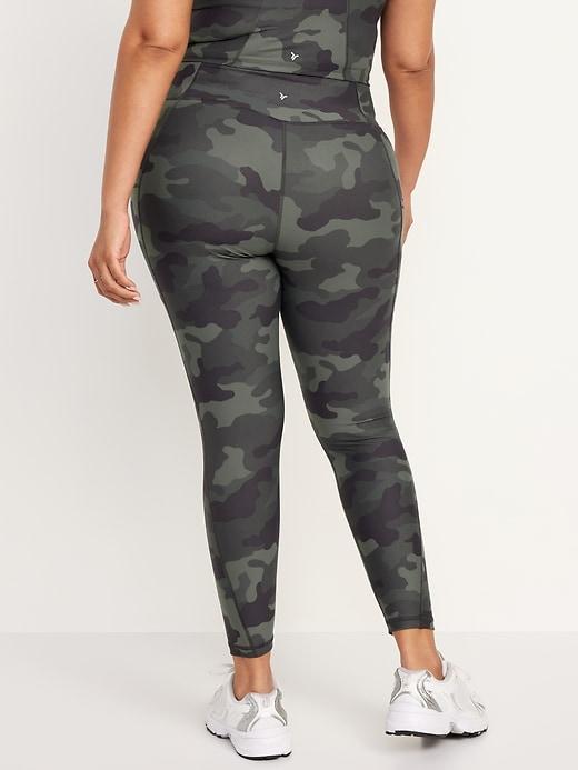 High-Waisted PowerSoft Rib Leggings Product Image