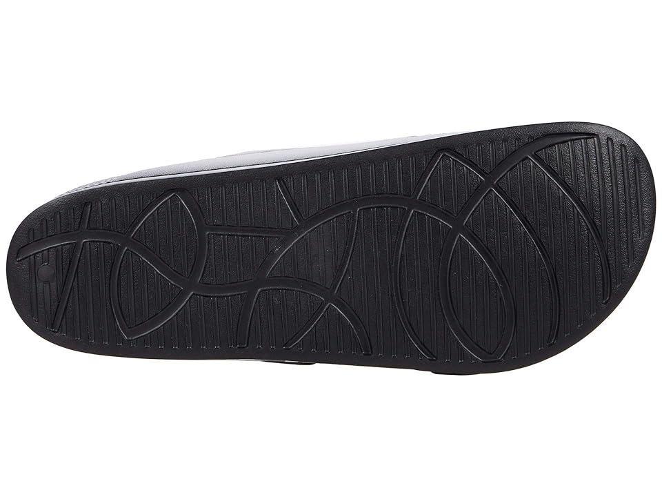 Calvin Klein Men's Men's Zion Double Strap Slide Sandal - White - 8 Product Image