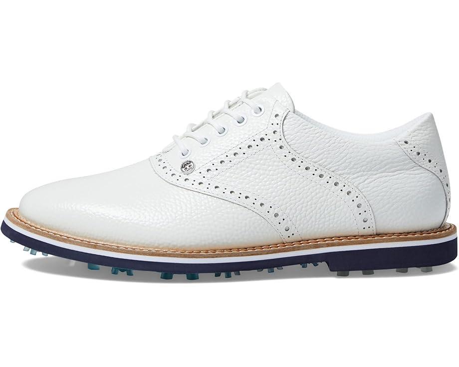 Gallivanter Debossed Skull & Ts Leather Golf Shoes Product Image