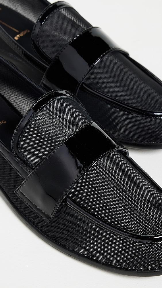 Black Suede Studio Sola Flats | Shopbop Product Image