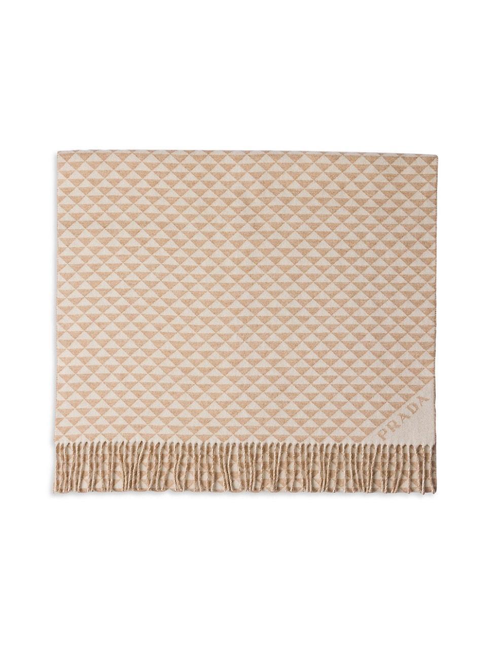 Womens Symbole Double Wool and Cashmere Stole Product Image