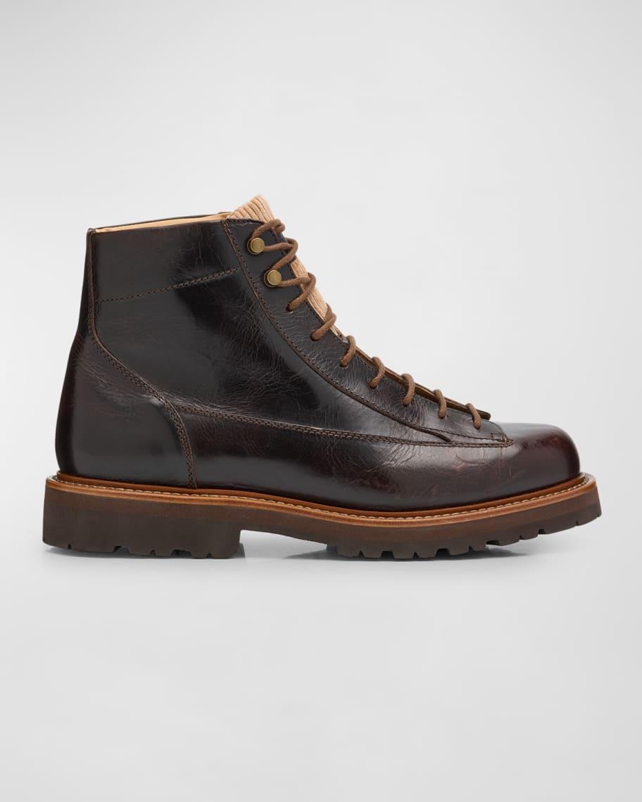 Mens Urban Leather Hiking Boots Product Image