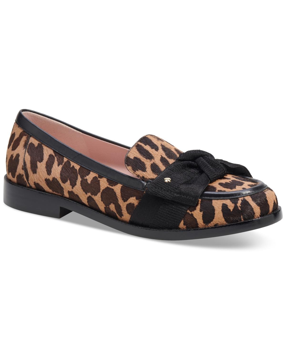 kate spade new york Womens Leandra Slip On Bow Loafer Flats Product Image