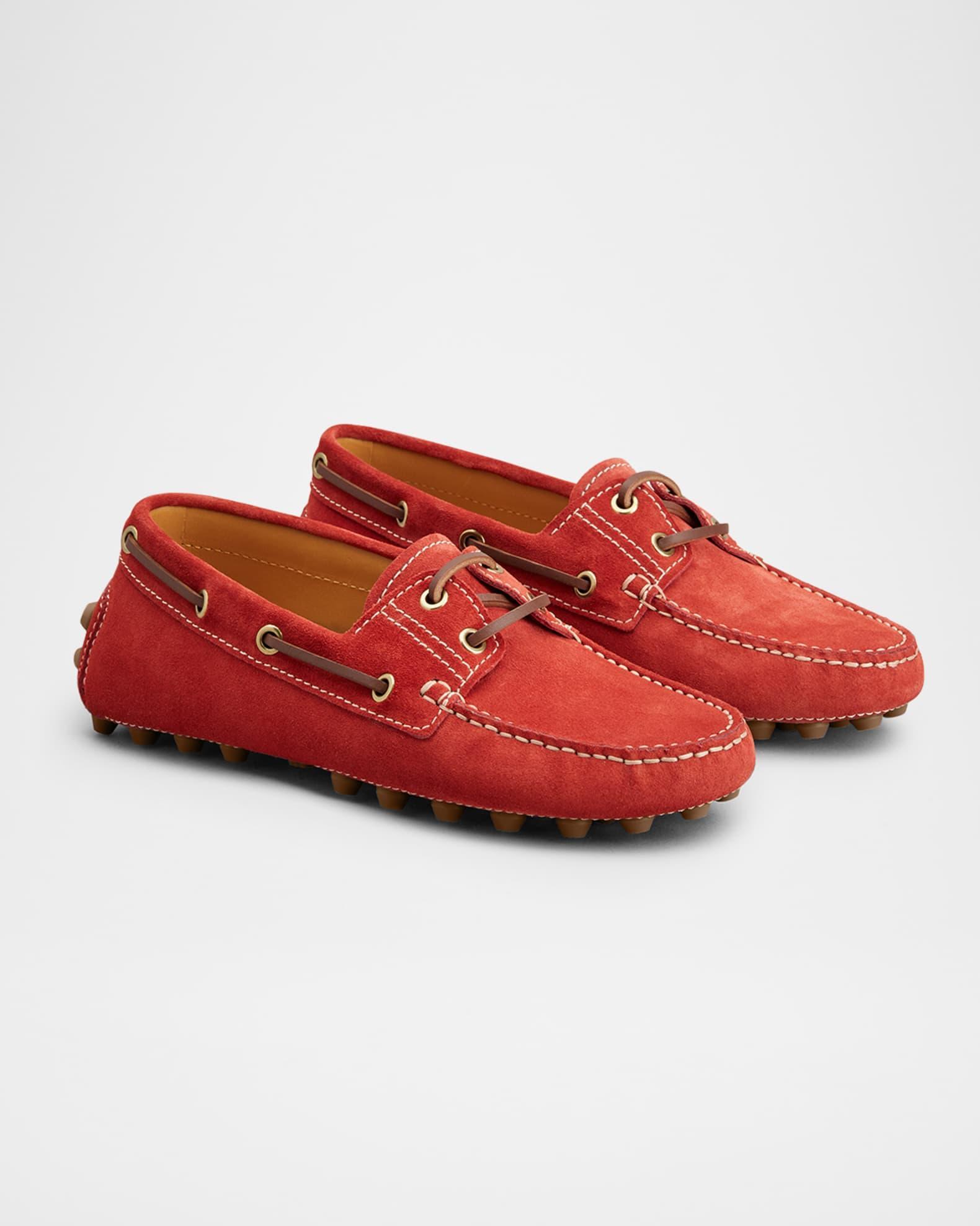 Gommino Suede Driver Boat Loafers Product Image