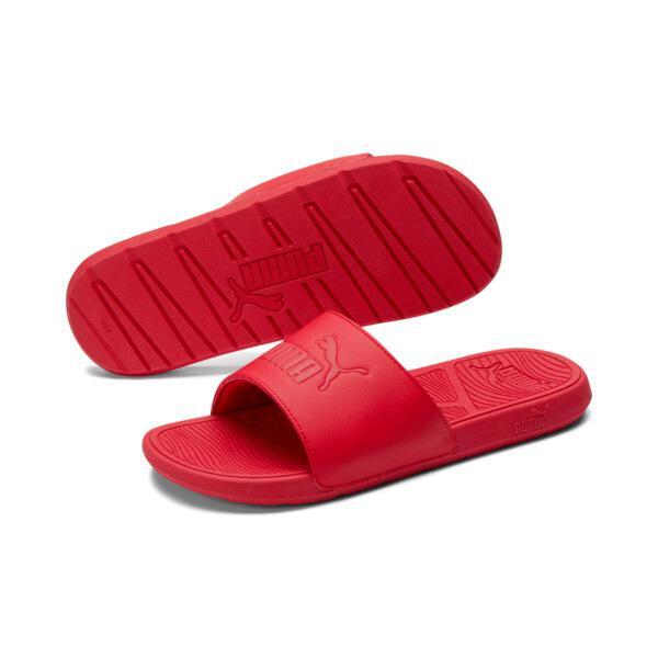 PUMA Cool Cat 2.0 Men's Slides in Red/Red Product Image