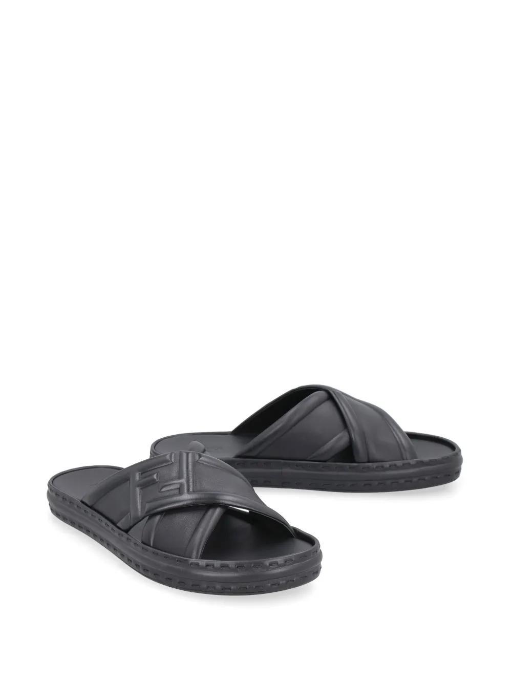 FF logo-embossed slide sandals Product Image