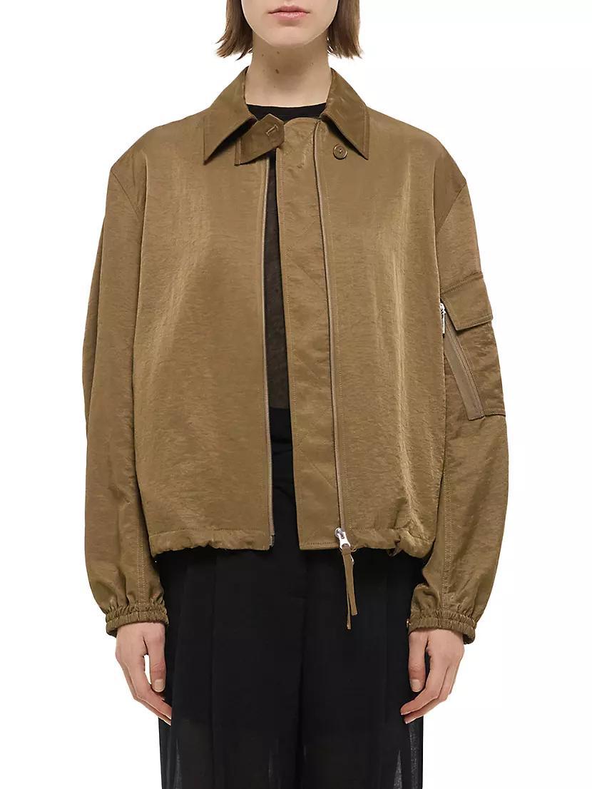 Zip Bomber Jacket Product Image