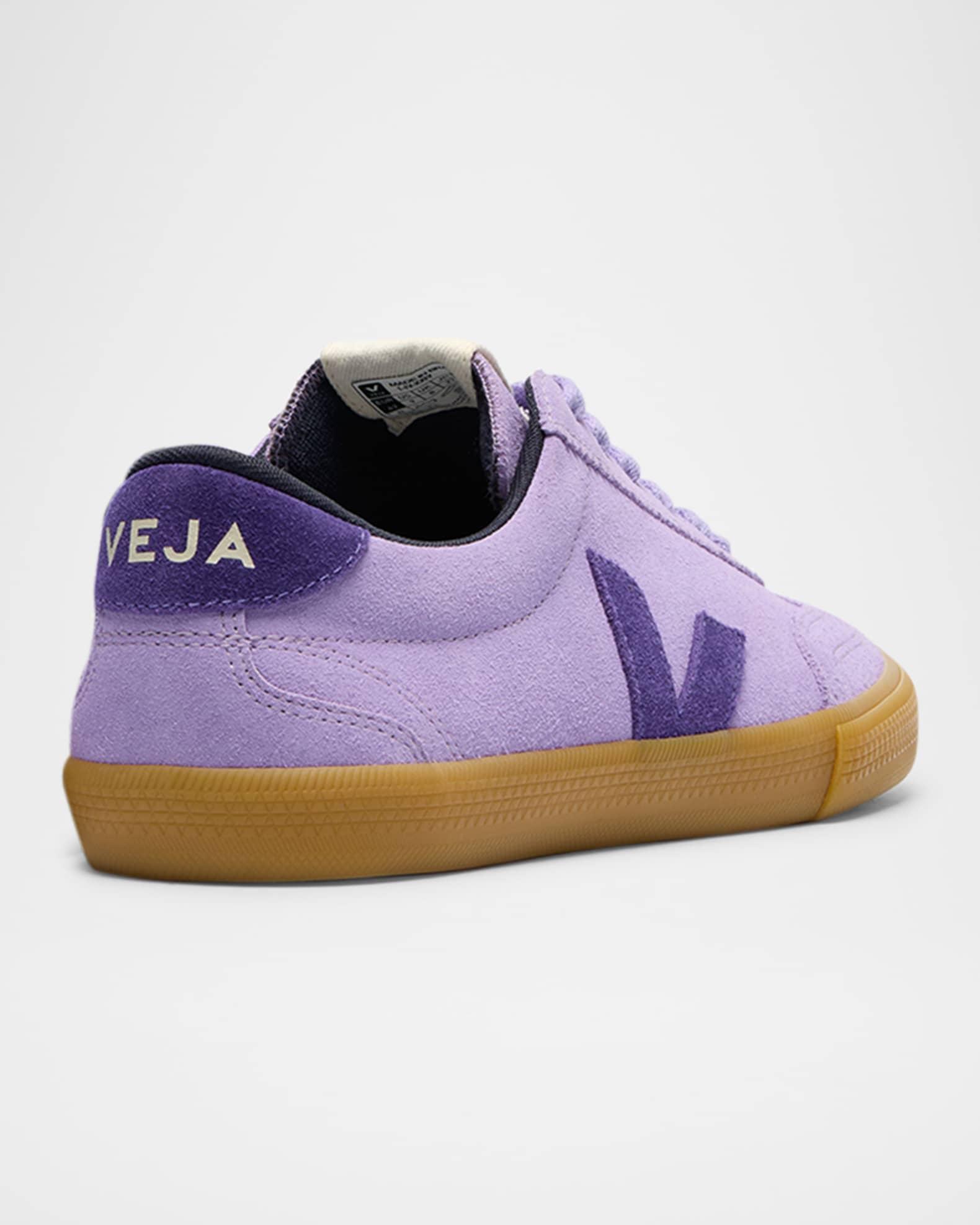Volley Bicolor Suede Low-Top Sneakers Product Image