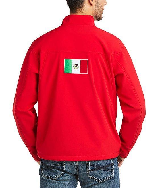 Ariat Team Softshell Mexico Water-Resistant Full-Zip Jacket Product Image