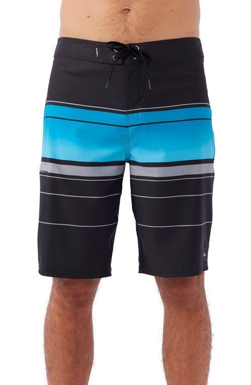 O'Neill Hyperfreak Heat Stripe 21 Boardshorts Men's Swimwear Product Image