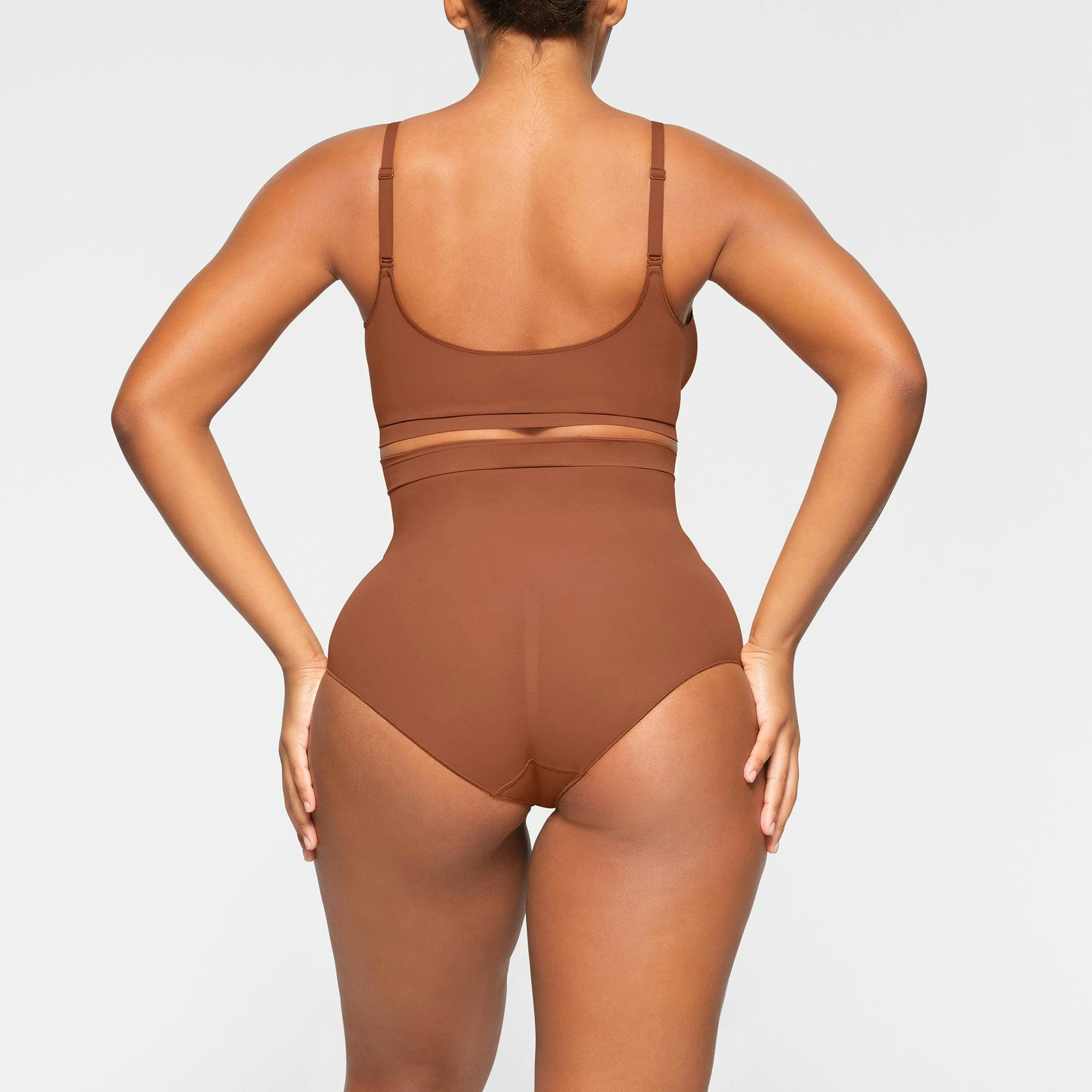 EVERYDAY SCULPT HIGH-WAISTED BRIEF | BRONZE Product Image