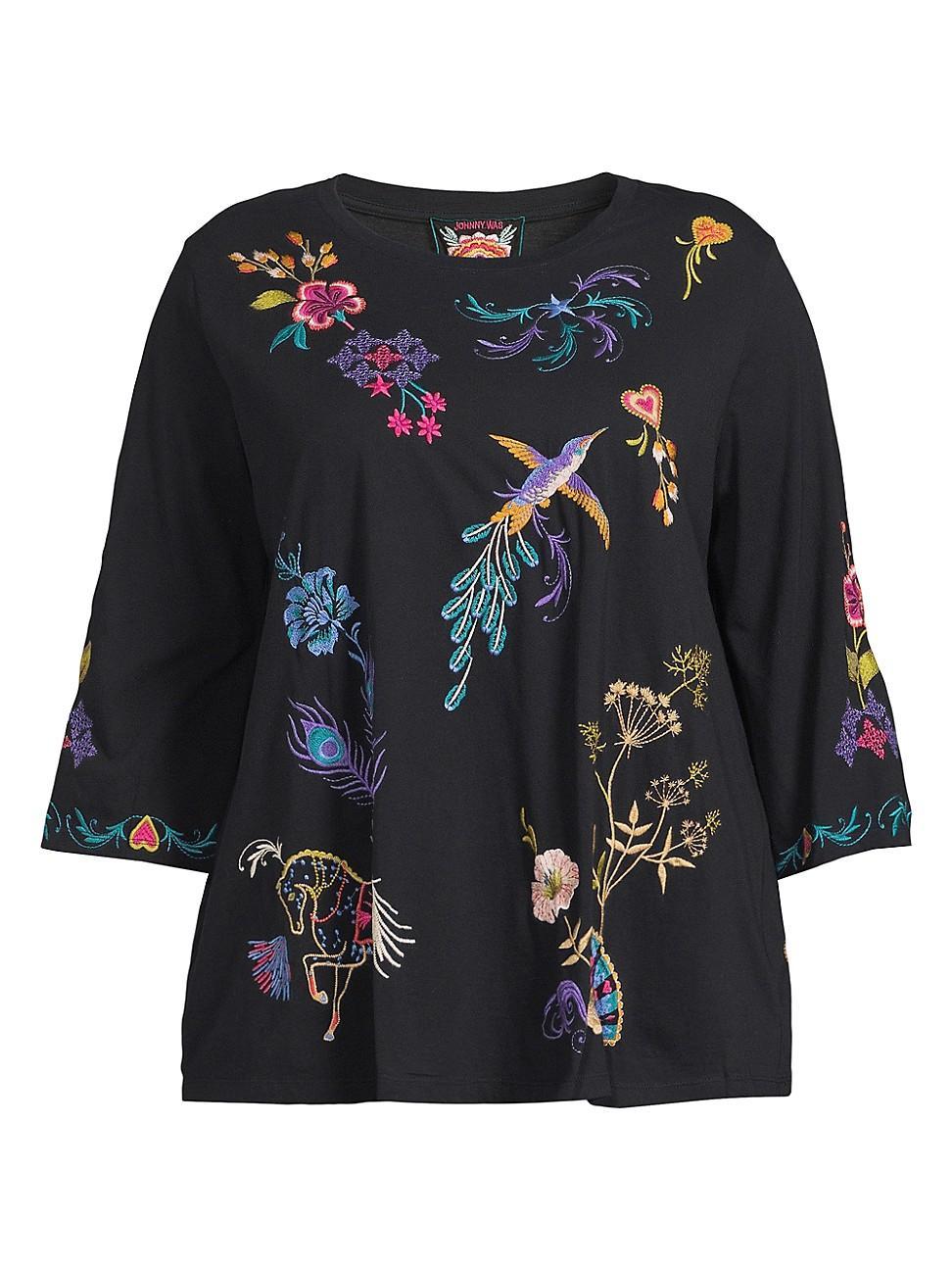 Womens Ariela Boxy Knit T-Shirt Product Image
