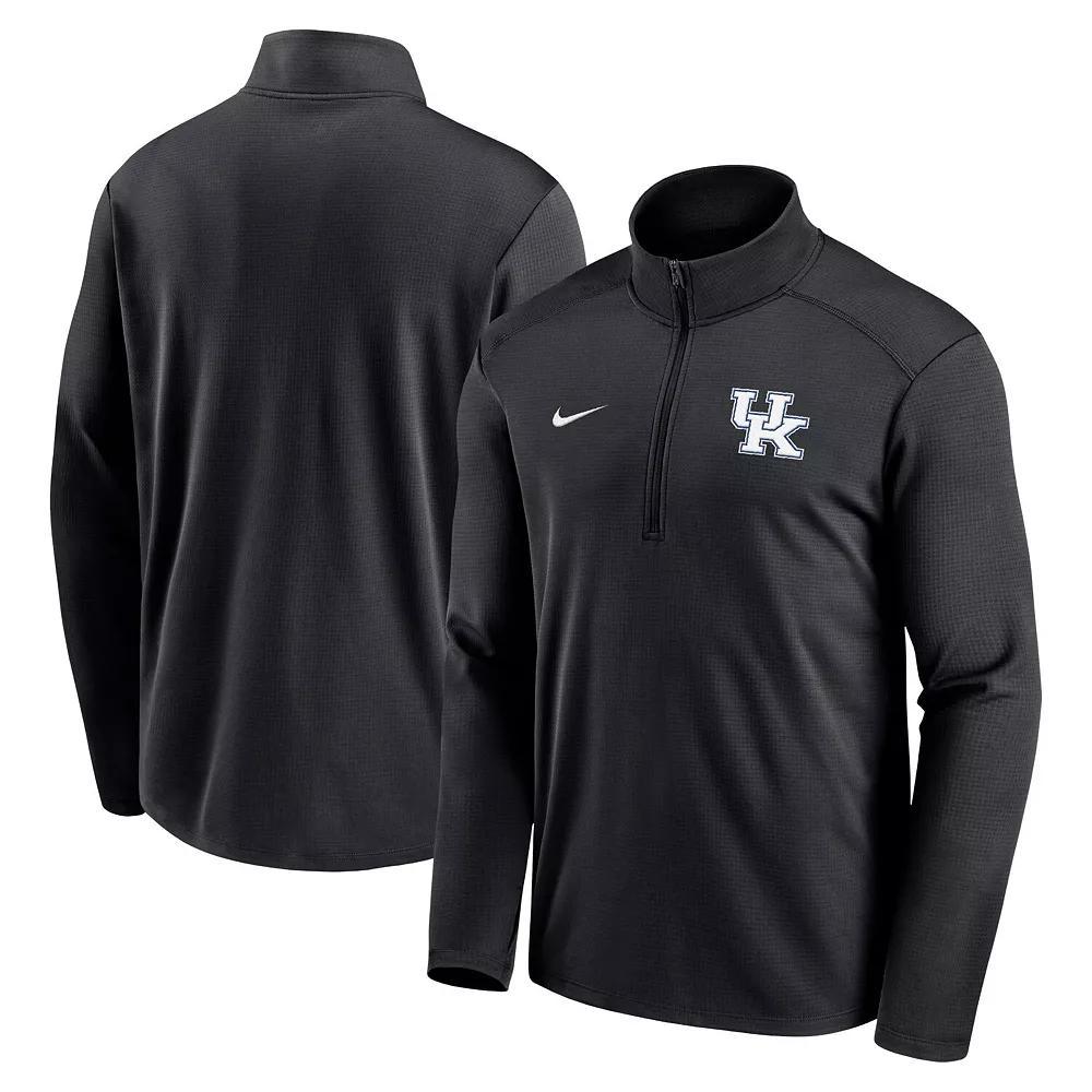 Men's Nike  Black Kentucky Wildcats Primetime Pacer Performance Half-Zip Top, Size: Medium Product Image