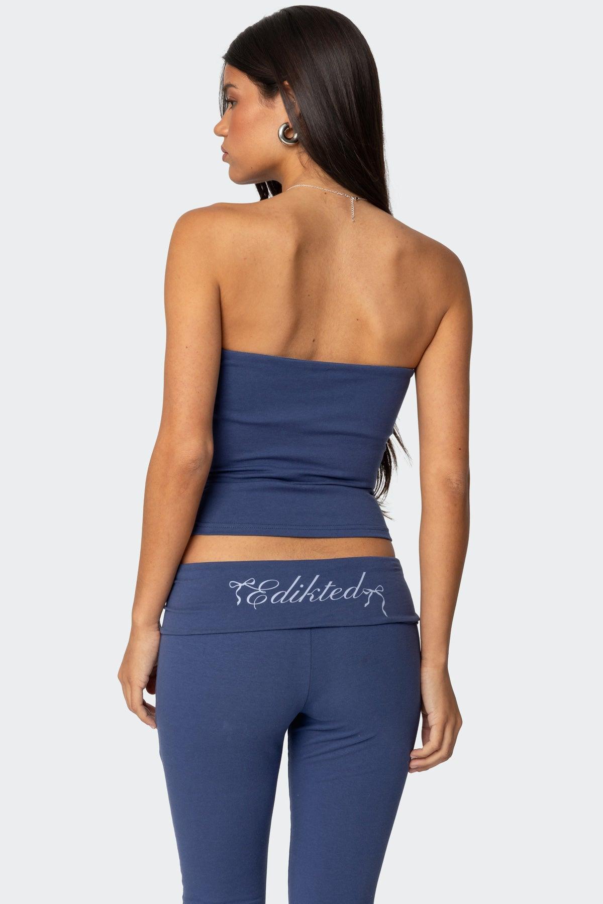 Aiyana Bow Built In Bra Tube Top Product Image