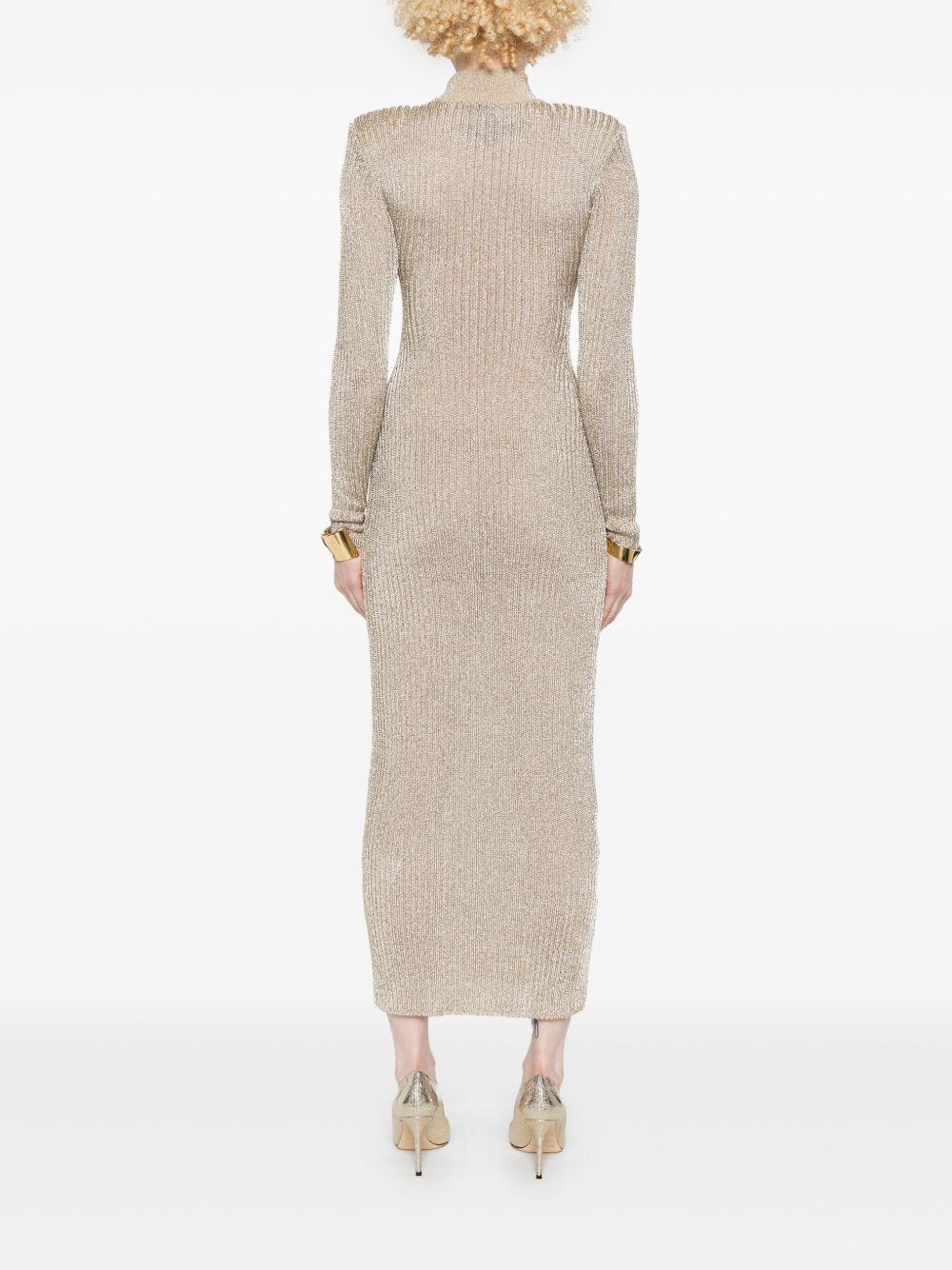 lurex knitted maxi dress Product Image