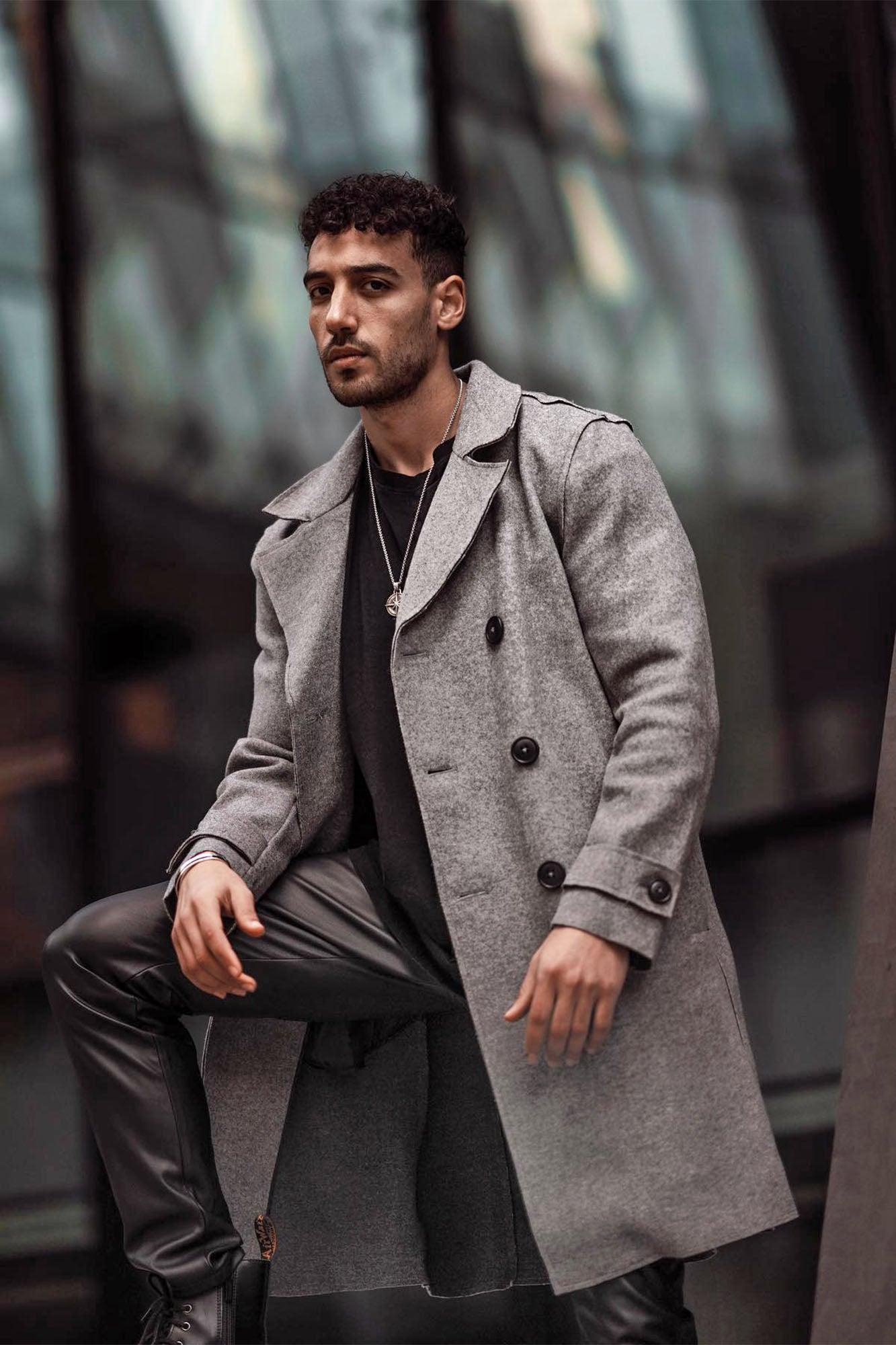 Boston Car Coat - Charcoal Product Image