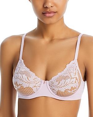 Le Mystere Lace Allure Unlined Scoop Neck Adjustable Bra Product Image