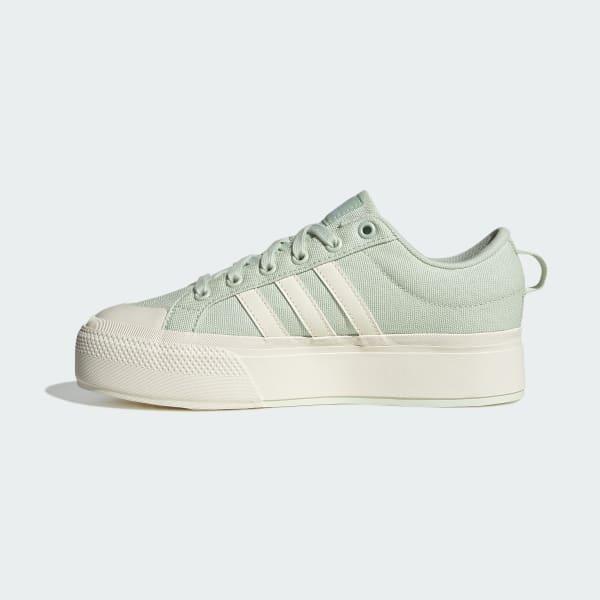 adidas Bravada 2.0 Platform Shoes Linen Green M 10 / W 11 Unisex Product Image