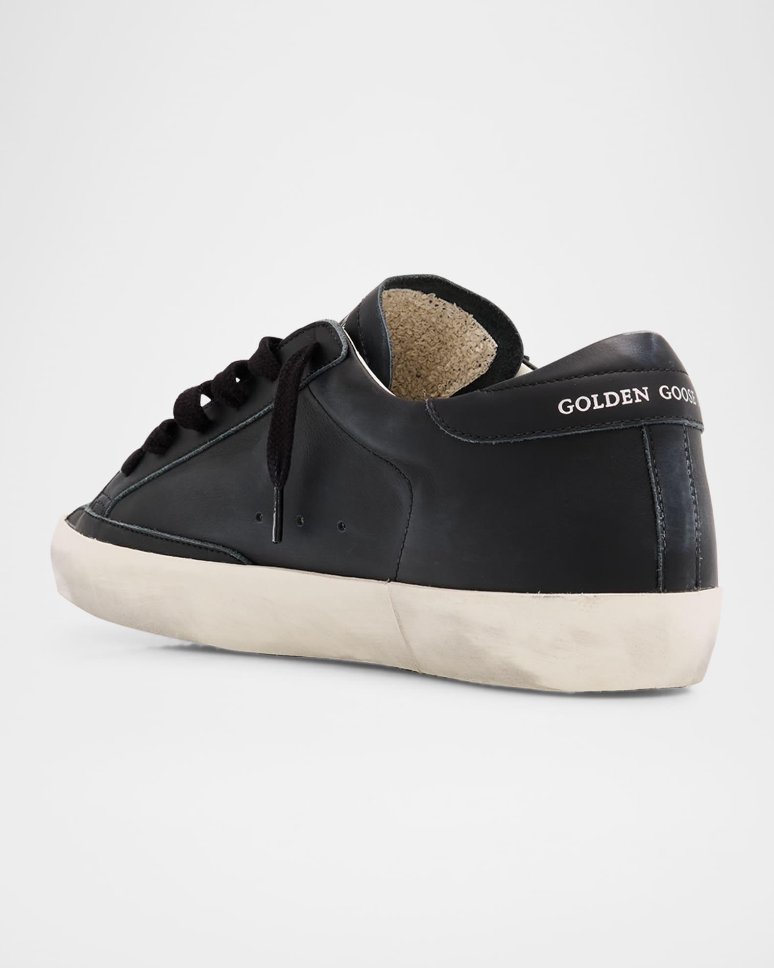 Superstar Swarovski Leather Low-Top Sneakers Product Image