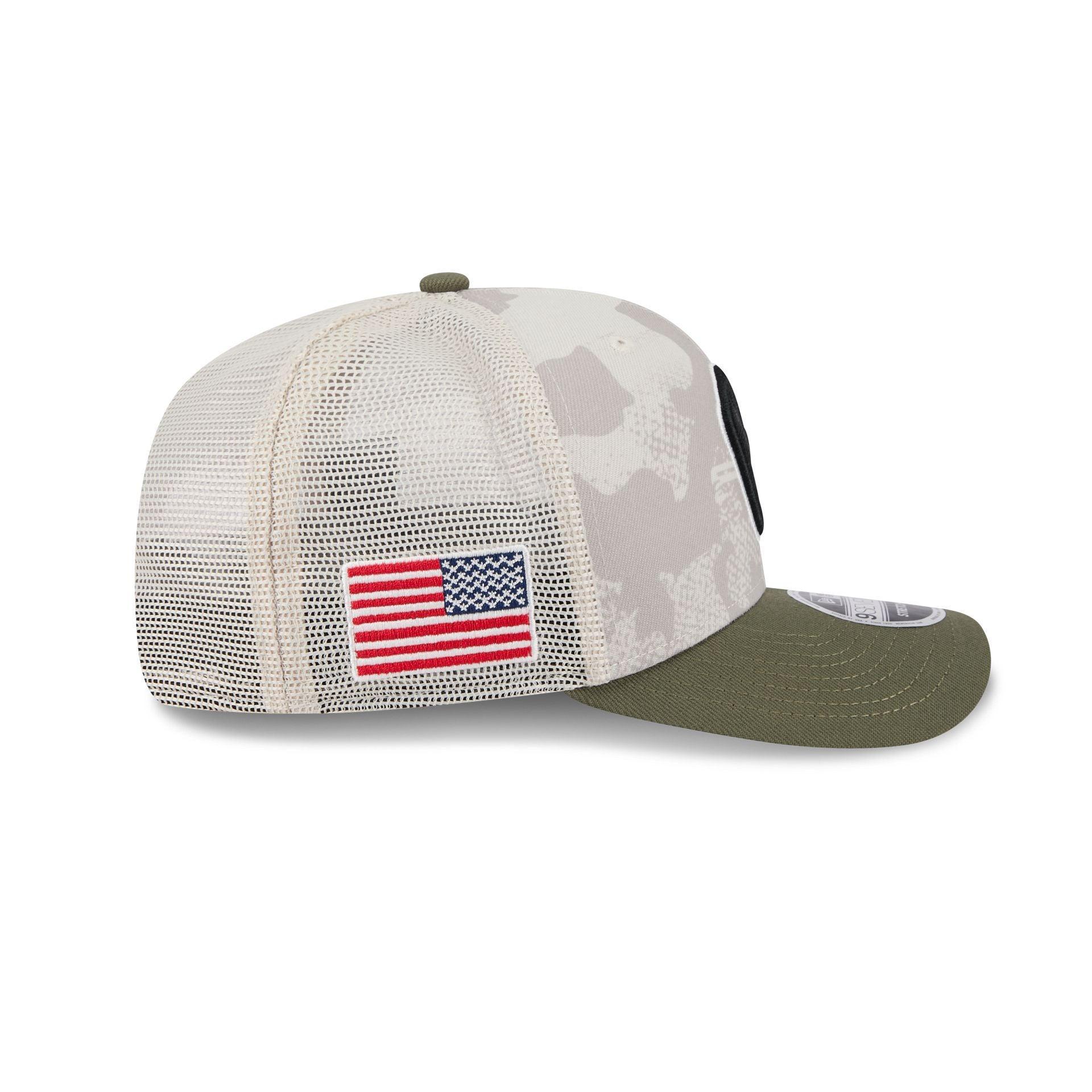 Los Angeles Rams 2024 Crucial Catch 9SEVENTY Trucker Hat Male Product Image