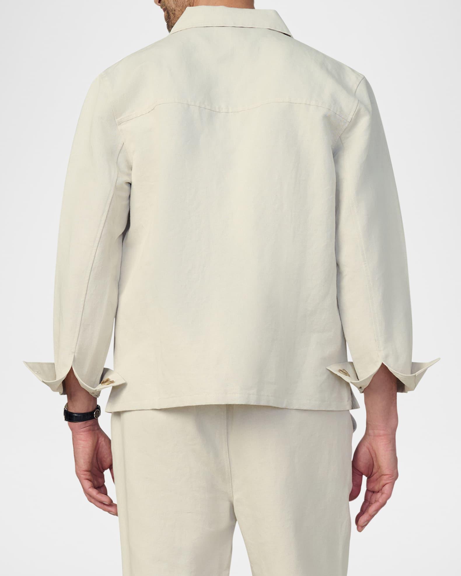 Mens Linen-Cotton Overshirt Product Image
