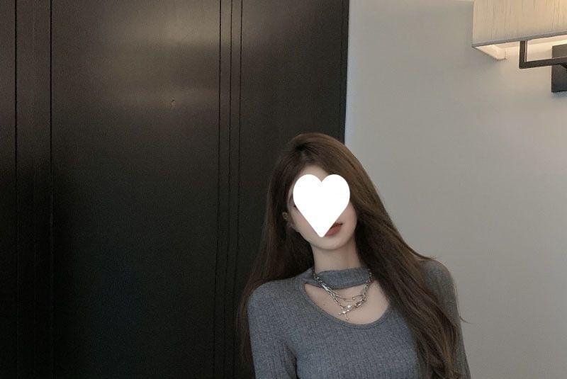 Long Sleeve Crew Neck Plain Ribbed Knit Bodycon Mini Dress Product Image