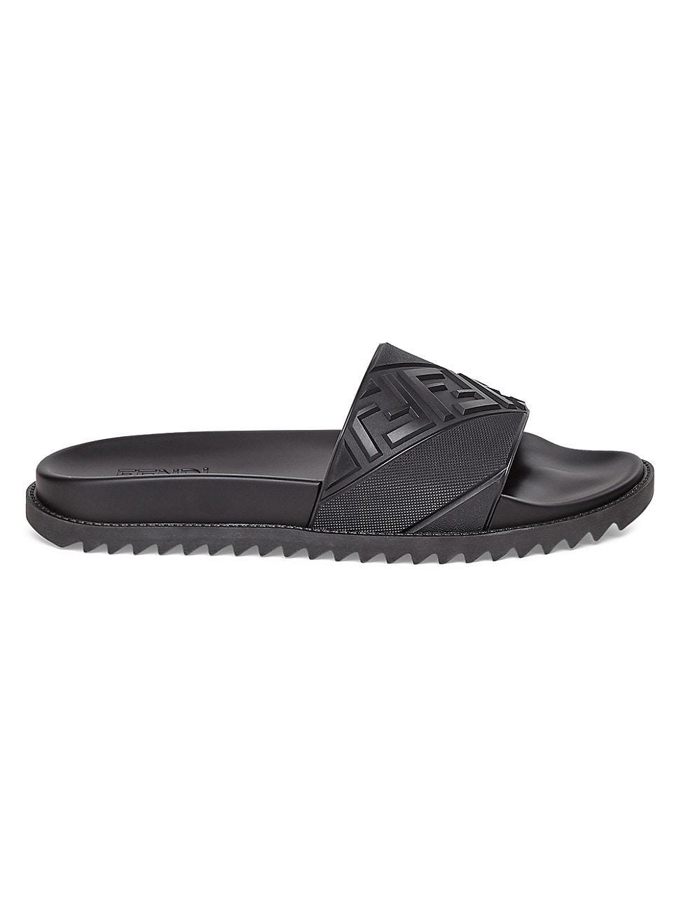 Mens FF Diagonal Logo Print Slides Product Image