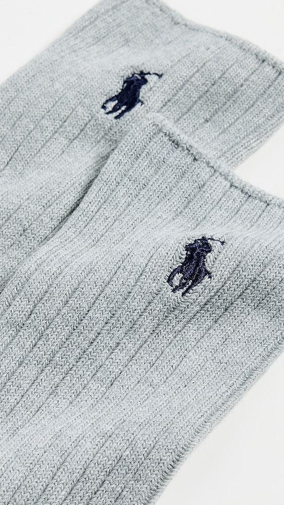 Polo Ralph Lauren Cotton Rib Crew Socks | Shopbop Product Image