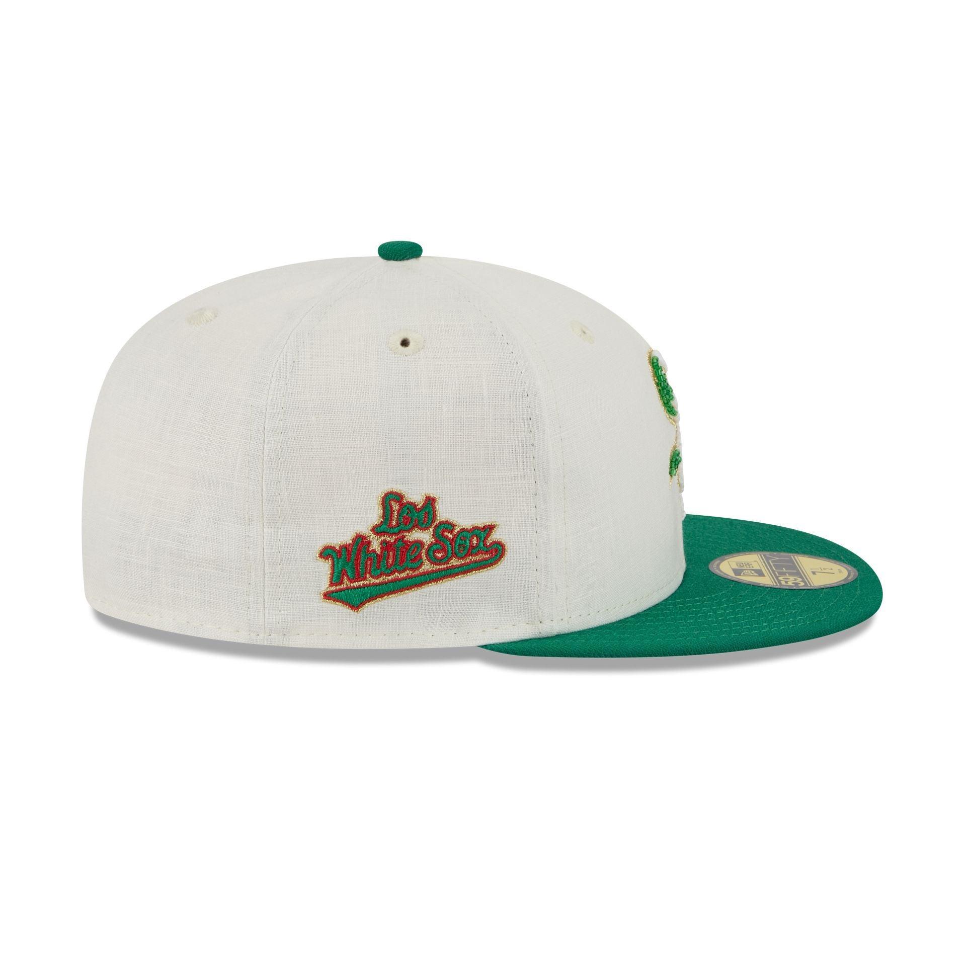 Chicago White Sox Beaded Linen 59FIFTY Fitted Hat Male Product Image