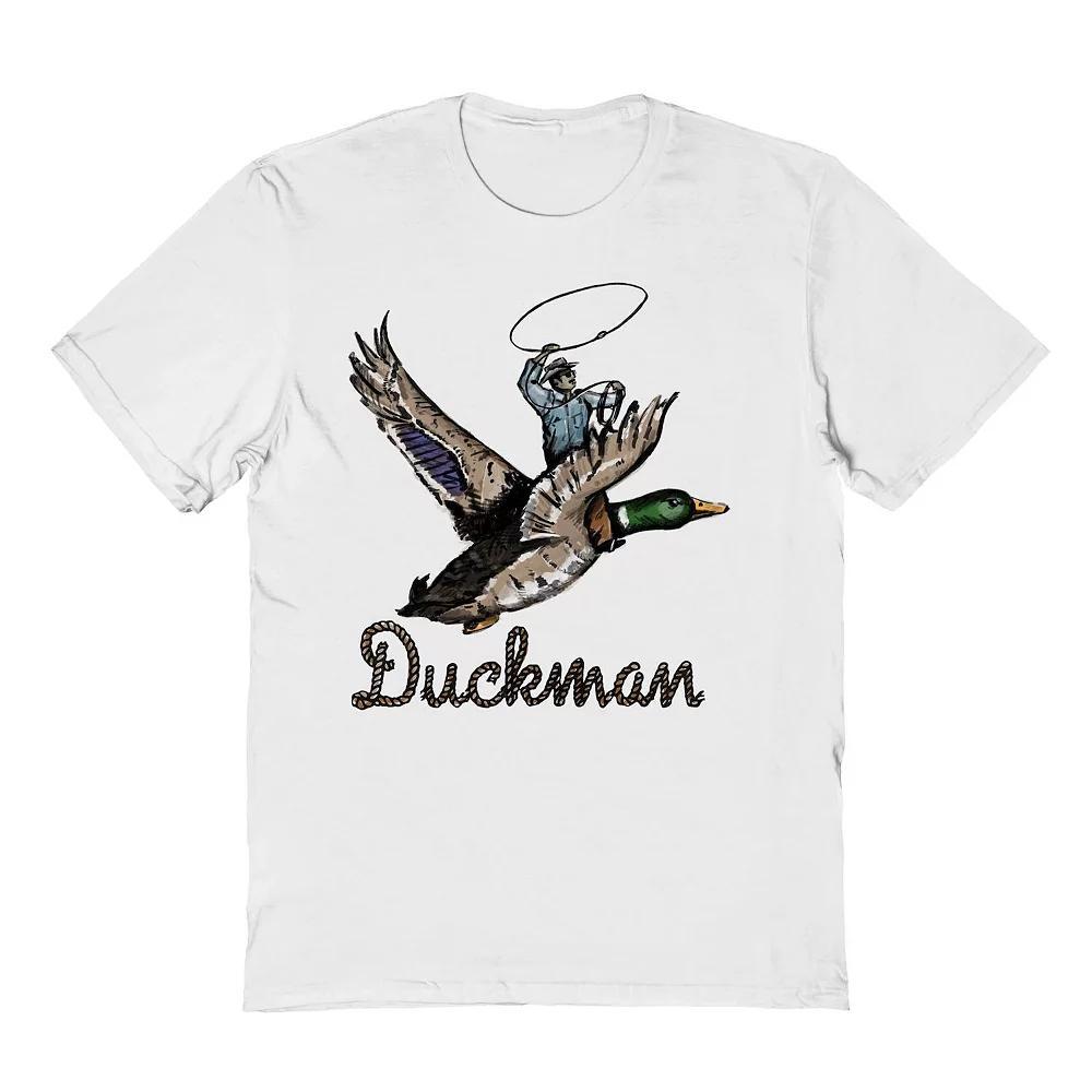 Adult Riley Green Duckman Graphic Graphic Tee, Men's, Size: XXL, Sport Gray Product Image